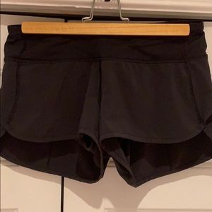 Black Lululemon shorts